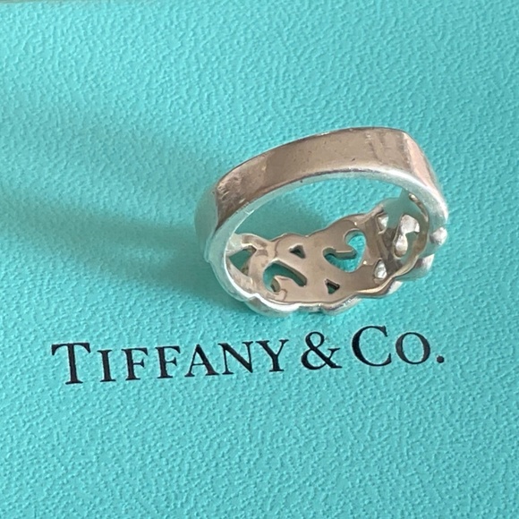 Tiffany & Co. Silver Heart Ring - Picture 5 of 7